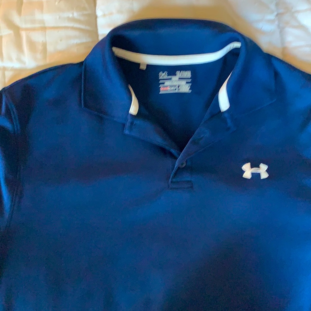 XL loose fit Under Armour polo